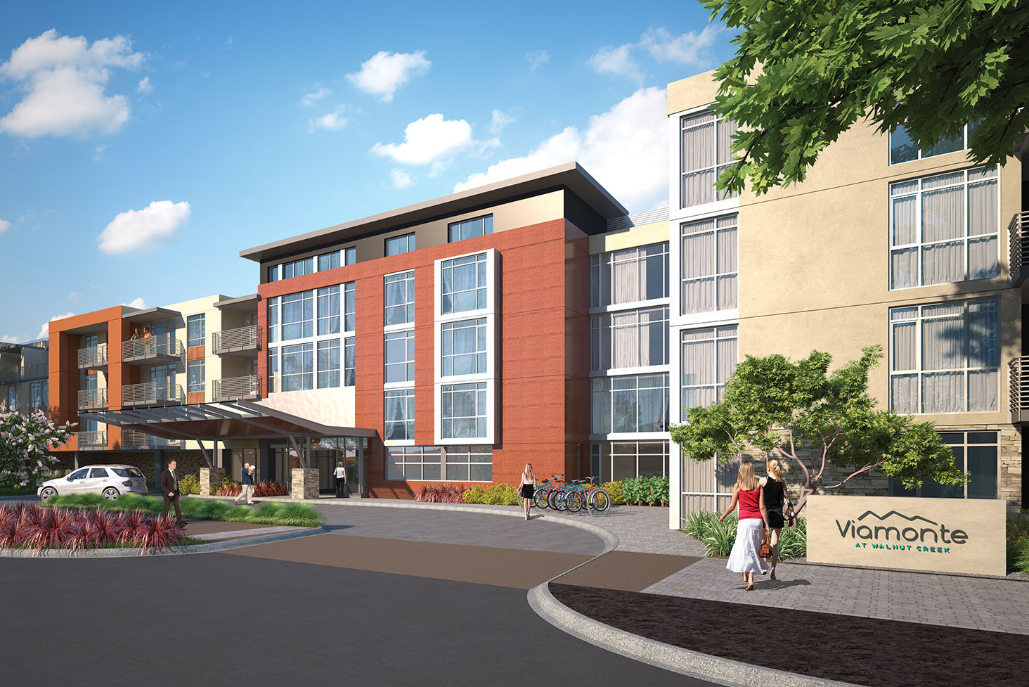Rendering of Viamonte at Walnut Creek